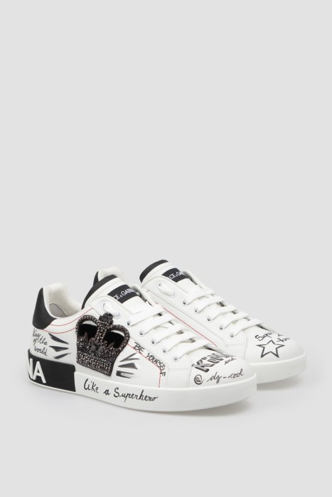 сникеры dolce&gabbana модель portofino из италии вид сбоку