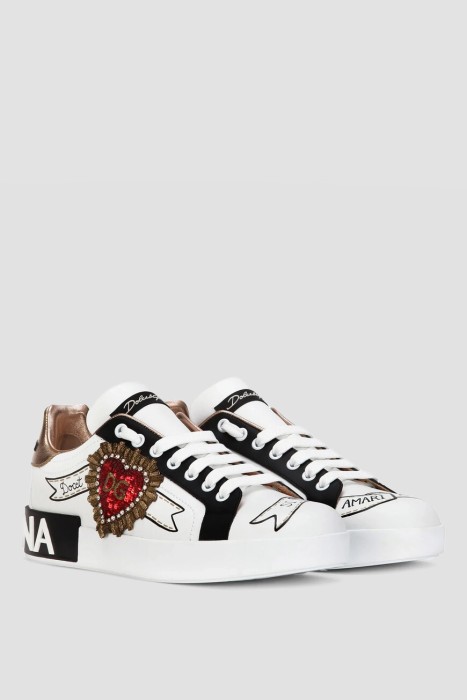 сникеры dolce&gabbana модель portofino из италии вид сбоку