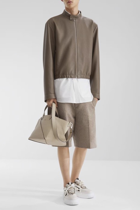 сникеры  force от бренда fendi вид слева