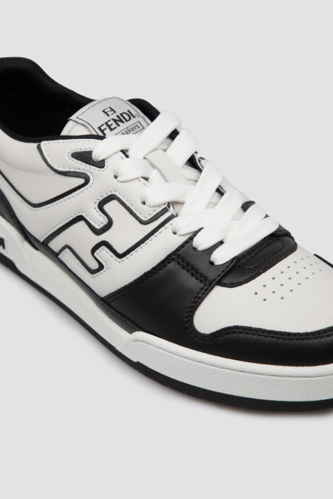 сникеры  match из льна спереди