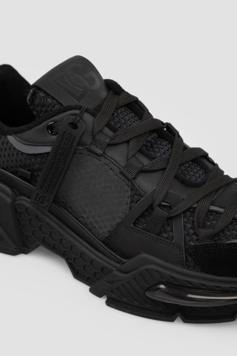 сникеры  модель airmaster из льна спереди