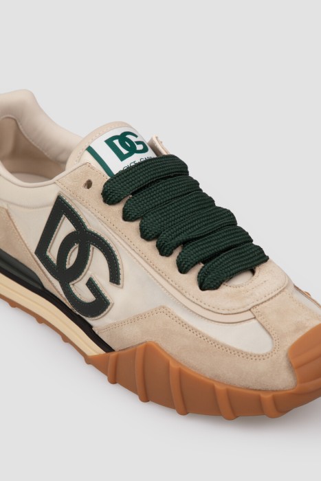 сникеры  модель athletic из кожи спереди