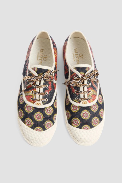 сникеры  модель bay by bay из хлопка спереди