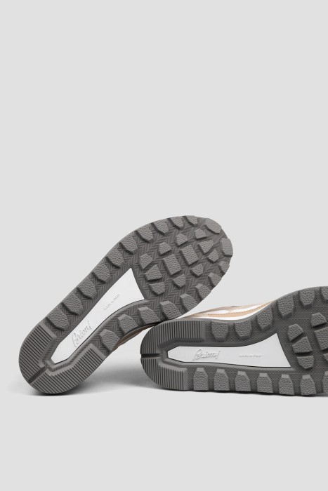 сникеры  модель crossing для взрослого возраста с изнаночной стороны