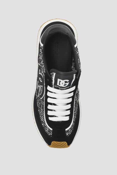 сникеры  модель cushion из кожи спереди