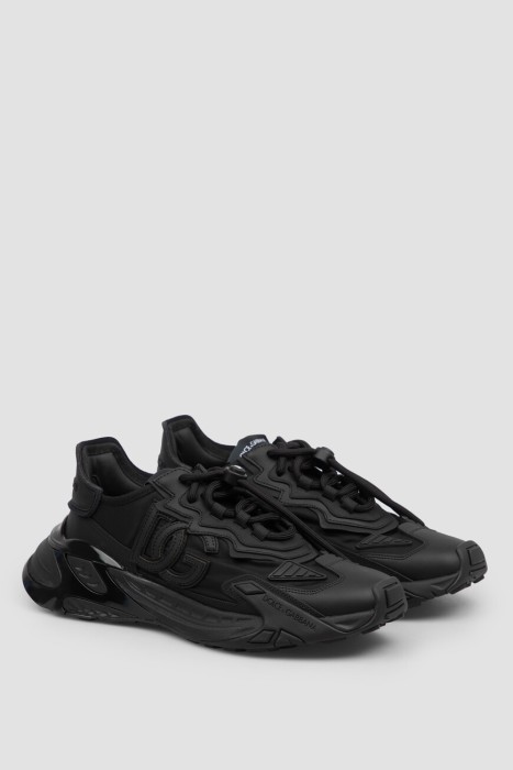 сникеры  модель day faster из коллекции fast от бренда dolce & gabbana вид слева