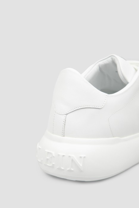 сникеры  модель lo-top new basic hexagon из кожи спереди