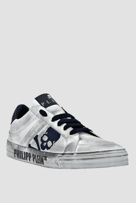 сникеры  модель lo-top retrokickz ™ от бренда philipp plein вид слева