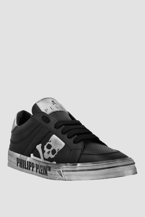 сникеры  модель lo-top skull&bones из америки вид сбоку