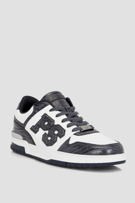 сникеры  модель lo-top от бренда plein sport вид слева