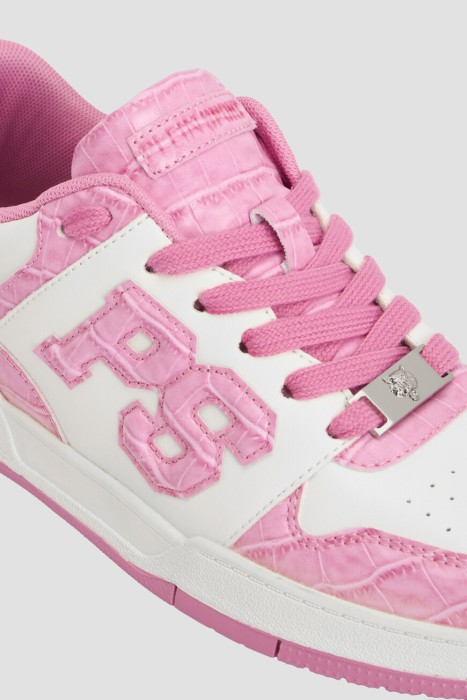 сникеры  модель lo-top из кожи спереди