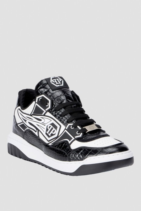 сникеры  модель «луноход» (`moonwalker`) от бренда philipp plein вид слева