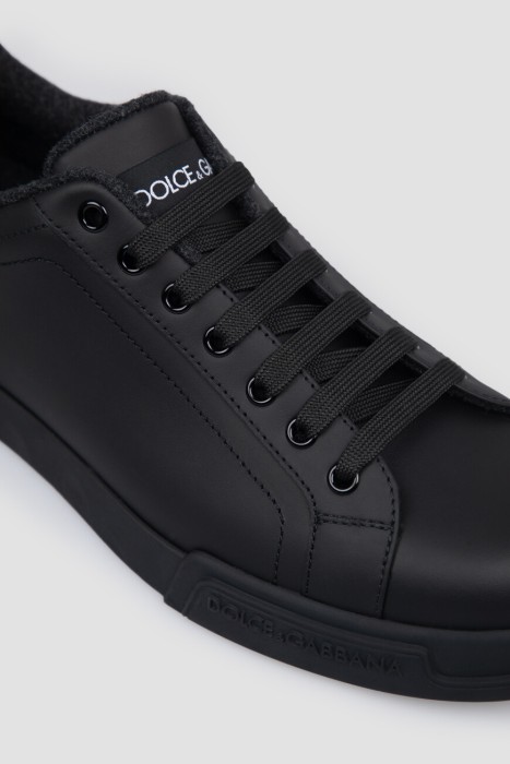 сникеры  модель portofino из кожи спереди