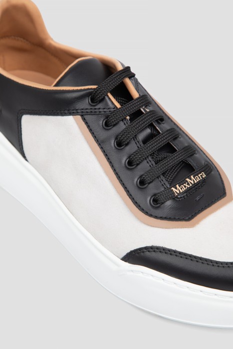 сникеры  модель urban из льна спереди