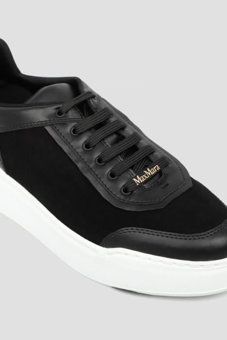 сникеры  модель urban из льна спереди