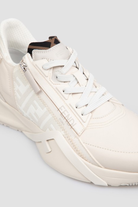 сникеры-слипоны  flow из хлопка спереди