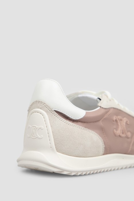 сникеры  из льна спереди