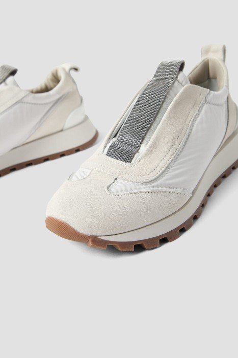 сникеры  из хлопка спереди