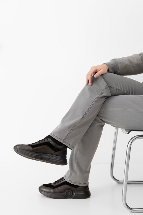 сникеры  от бренда stefano ricci вид слева