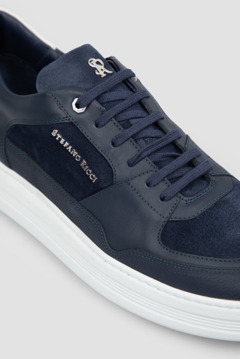 сникеры  из льна спереди