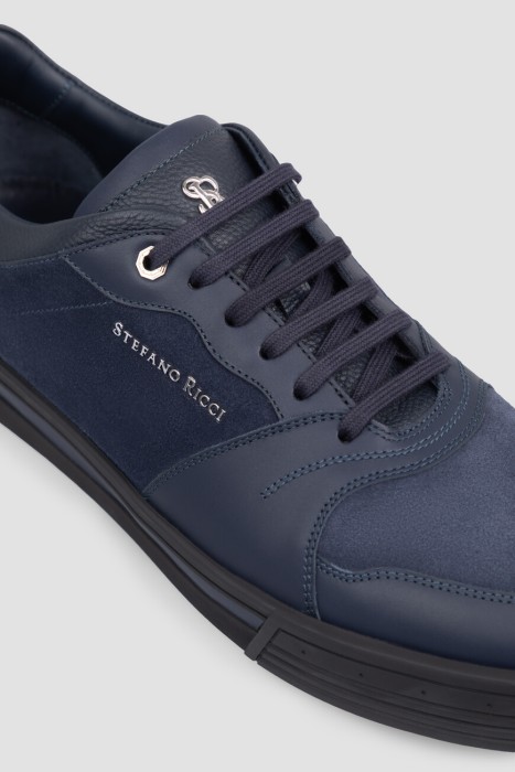 сникеры  из льна спереди