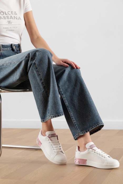 сникеры  от бренда dolce & gabbana вид слева