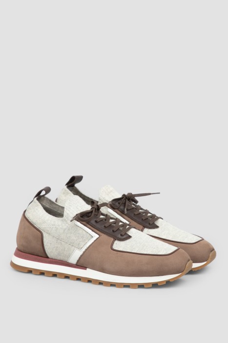 сникеры  из италии вид сбоку