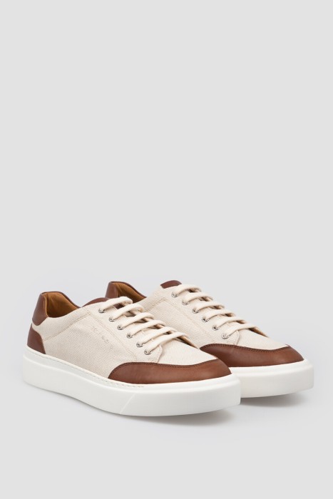 сникеры  из италии вид сбоку