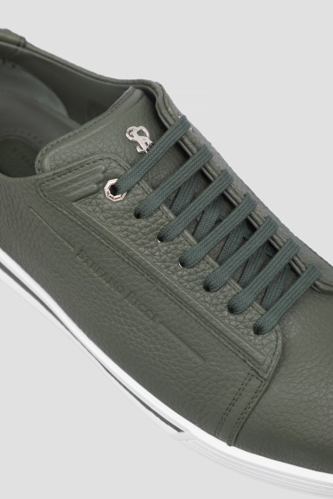 сникеры  из льна спереди