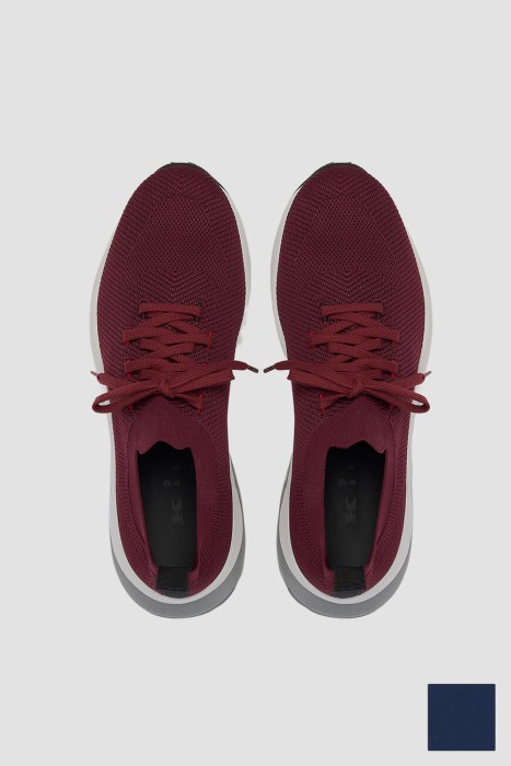 сникеры  от бренда kiton вид слева