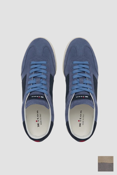 сникеры  от бренда kiton вид слева