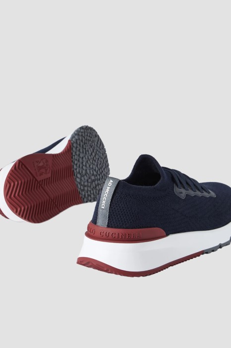 сникеры  из хлопка спереди