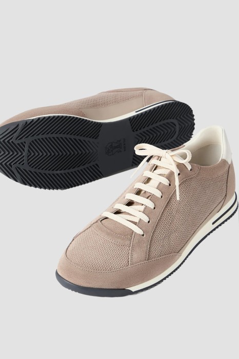 сникеры  из кожи спереди