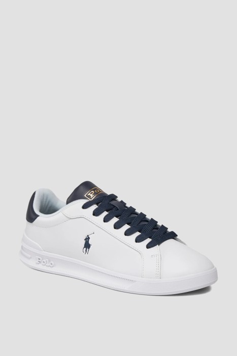 сникеры  от бренда ralph lauren вид слева