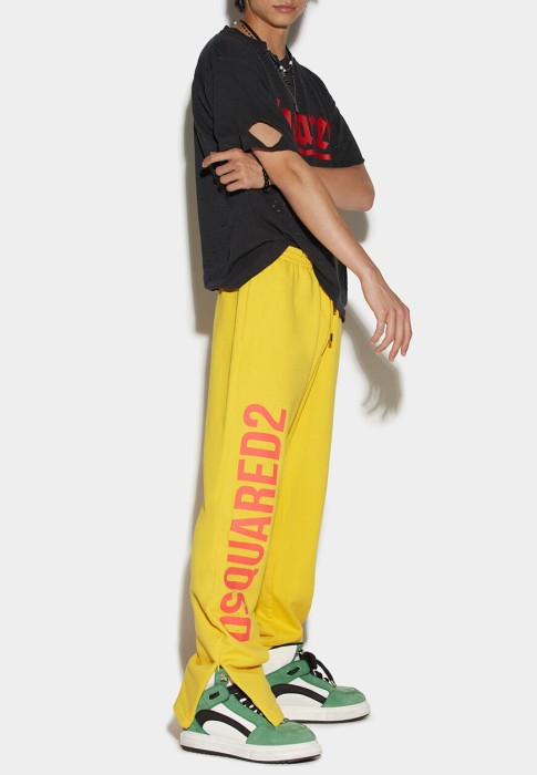 спортивные брюки 2 из италии вид сбоку