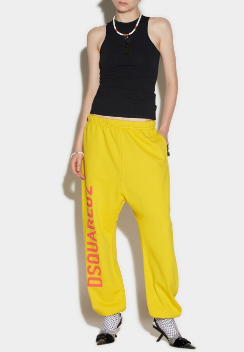 спортивные брюки 2 от бренда dsquared вид слева