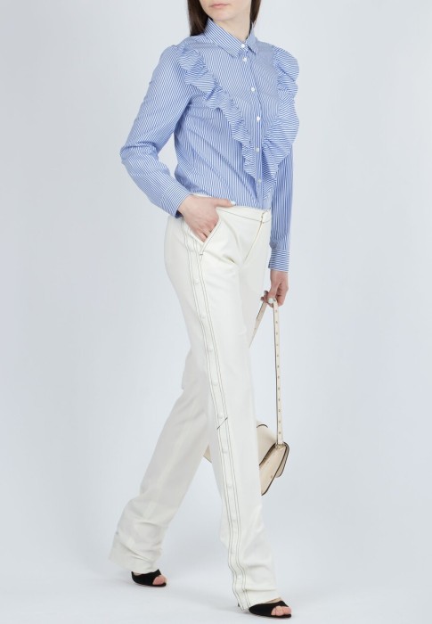 спортивные брюки  из италии вид сбоку