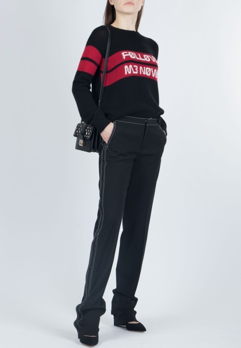 спортивные брюки  от бренда valentino red вид слева