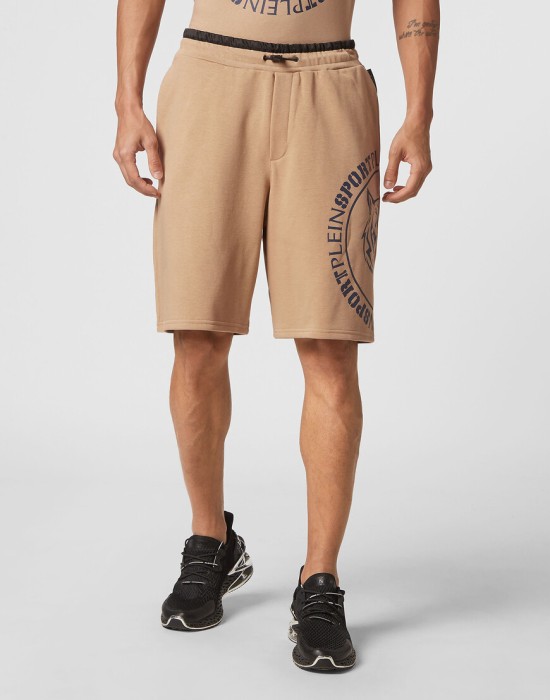 спортивные шорты  от бренда plein sport вид слева