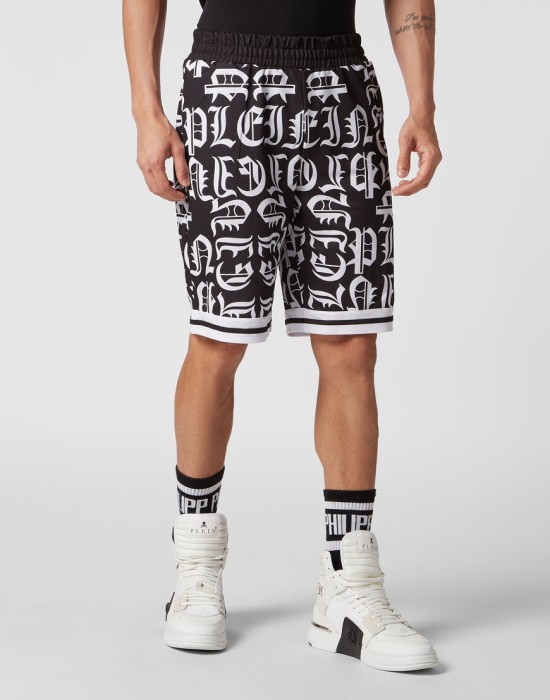 спортивные шорты  от бренда philipp plein вид слева