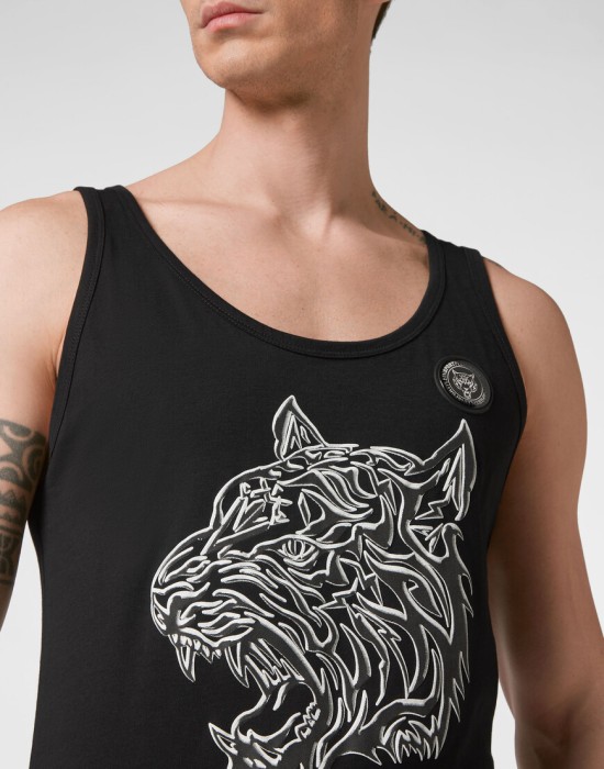 спортивный топ  из италии вид сбоку