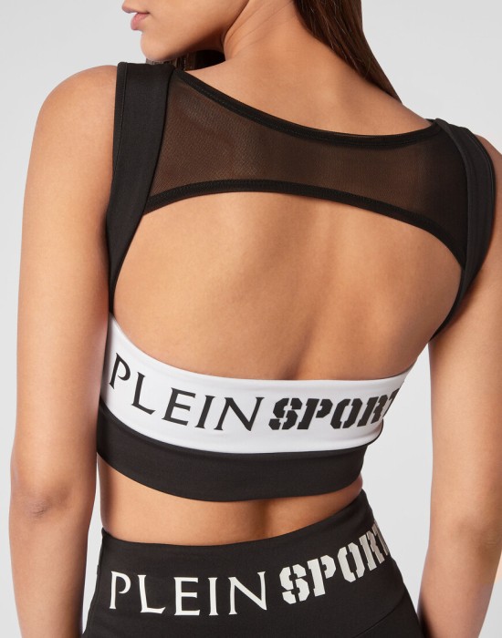 спортивный топ  из италии вид сбоку