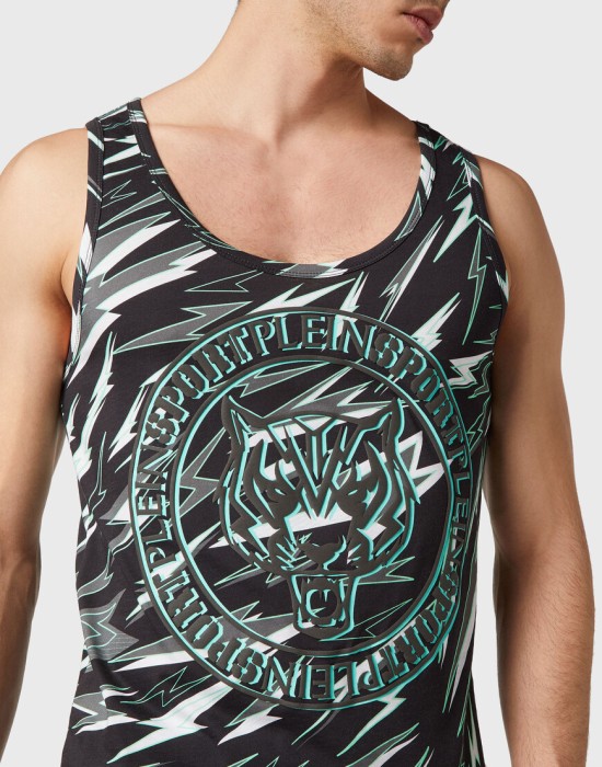 спортивный топ  из италии вид сбоку