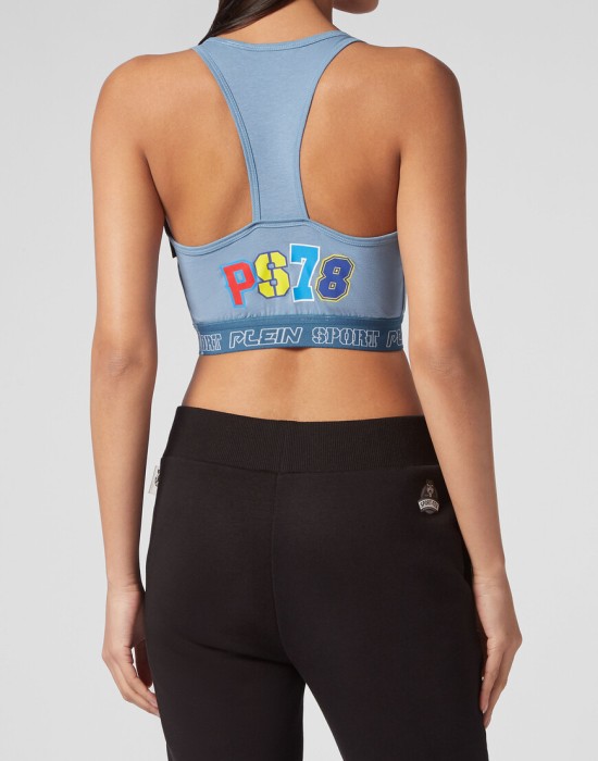 спортивный топ  из италии вид сбоку