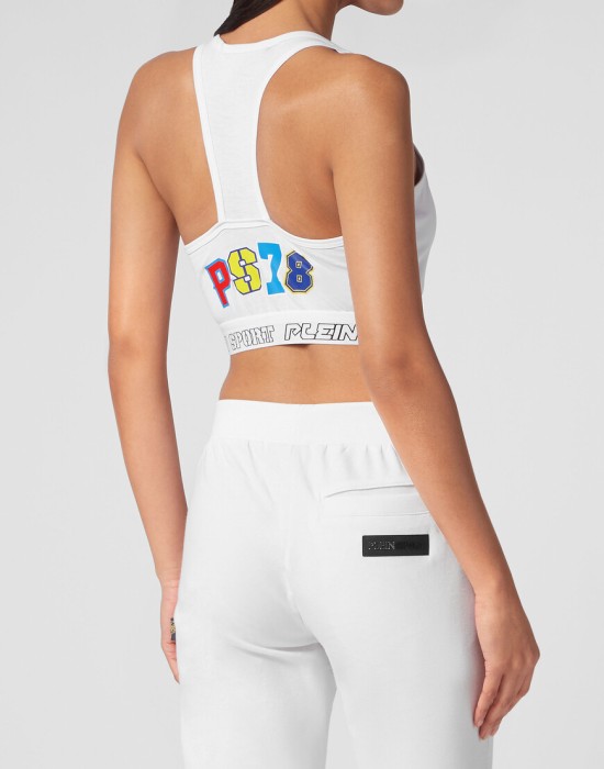 спортивный топ  из италии вид сбоку