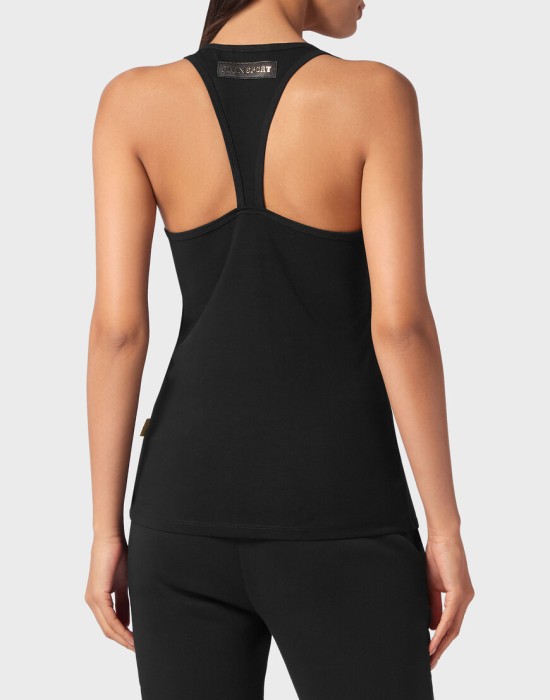 спортивный топ  из италии вид сбоку