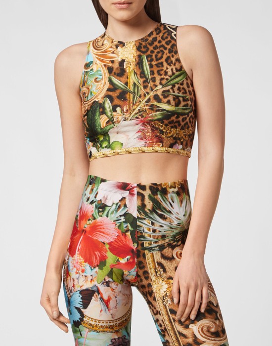 спортивный топ  PABA-WTK2431-PTE003N_21 фотография