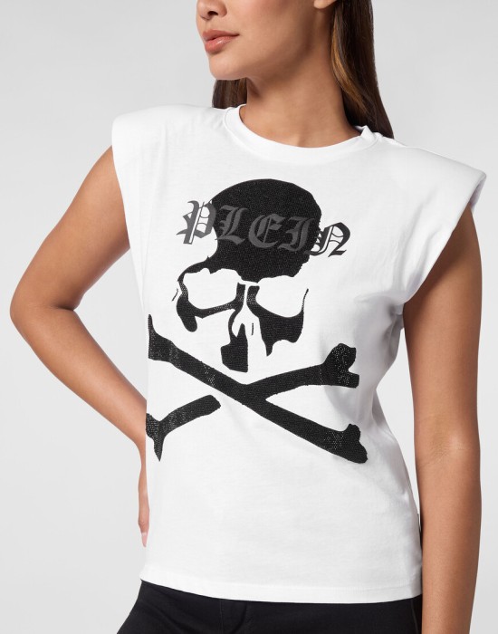 спортивный топ  из америки вид сбоку