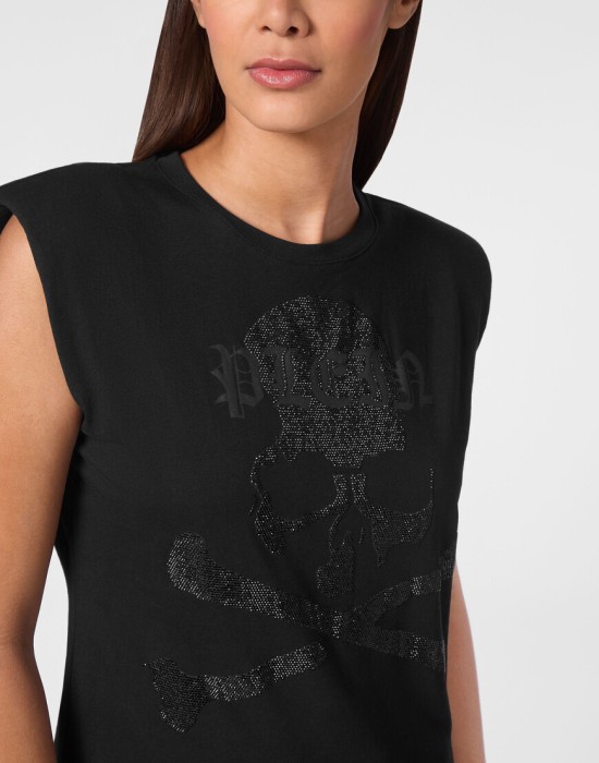 спортивный топ  из америки вид сбоку