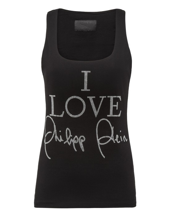 спортивный топ  от бренда philipp plein вид слева